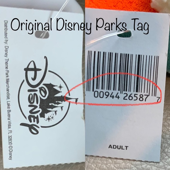 Disney Parks Turning Real Red Mei Panda Power Plush Ear Headband Adults ~New~ - Picture 5 of 11